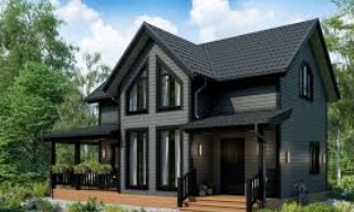 Проекты каркасных домов с террасой от 3622 рублей | Строй-Лтк