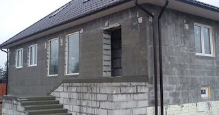 Фасад из газобетона для дома в Лыткарино - Строй-Лтк, качественная отделка от 2070 руб.