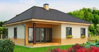 Строительство одноэтажных домов Лыткарино цена от 23799 руб. м2