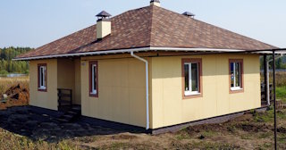 Одноэтажный дом из панелей под ключ в Лыткарино - Строй-Лтк от 134511 рублей