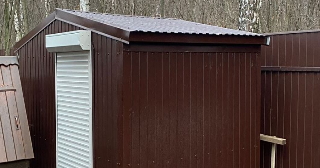 Сарай из металлопрофиля в Лыткарино для дачи от Строй-Лтк  от 41388 рублей